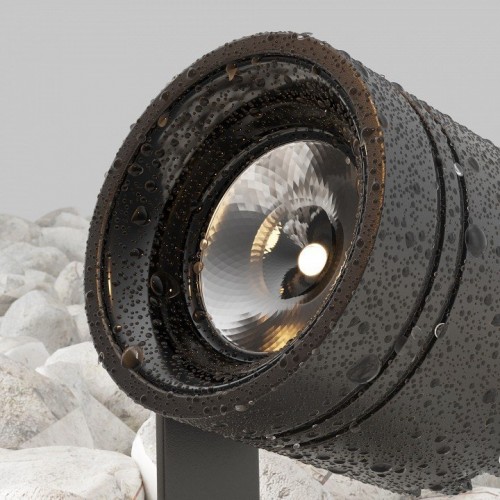 Грунтовый светильник Maytoni Clyde O493FL-L3GF3K