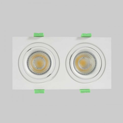 Встраиваемый светильник Crystal Lux CLT 002C2 WH V2 Встраиваемый светильник Crystal Lux CLT 002C2 WH V2