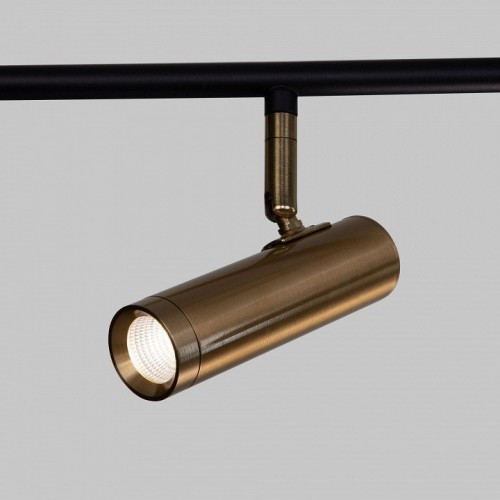 Спот Eurosvet Barre 20252/6 LED черный/латунь