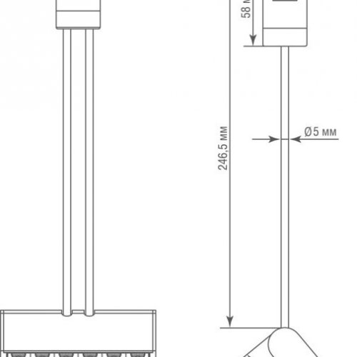 Трековый светильник Donolux Eye turn DL20244M6W6B Black Bronze