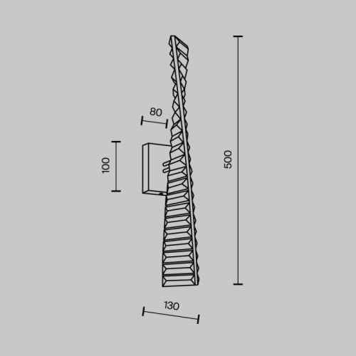 Бра MODESTYLE MS.88910.01 CR