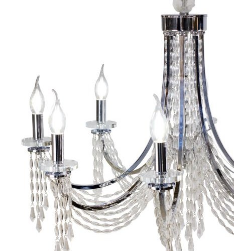 Подвесная люстра  VIORE SP8 Chrome