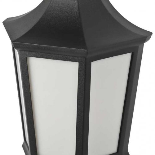 Садово-парковый светильник ЭРА «Ника» НБУ 06-60-003 60Вт черный белое основание матовый Б0061158