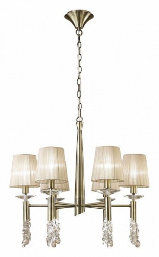 Подвесная люстра Mantra Tiffany Antique Brass 3871