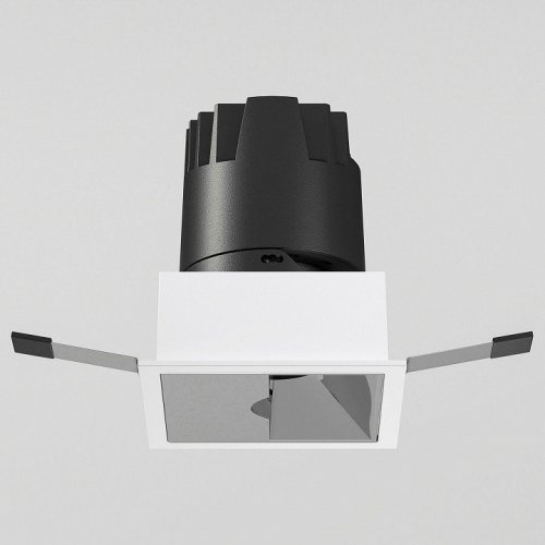 Встраиваемый светодиодный светильник Elektrostandard Inline 25091/LED 10W 3000K белый/хром a064615 Встраиваемый светодиодный светильник Elektrostandard Inline 25091/LED 10W 3000K белый/хром a064615