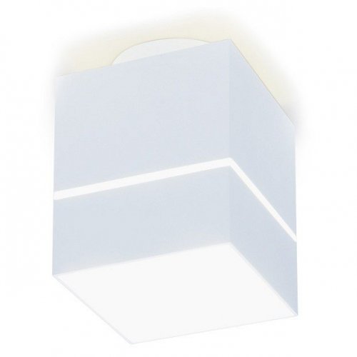 Накладной светильник Ambrella light TN257 TN257 WH/S белый/песок LED 4200K 7W 80*80*100