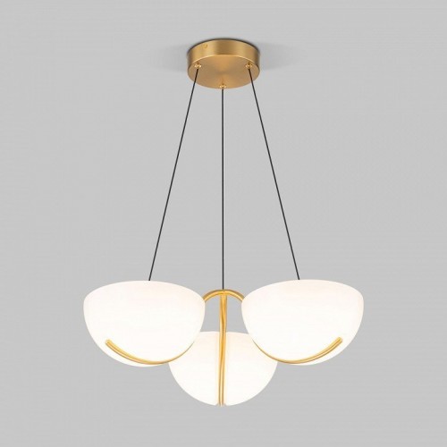 Подвесной светильник Eurosvet Emisfero 50083/3 LED золото