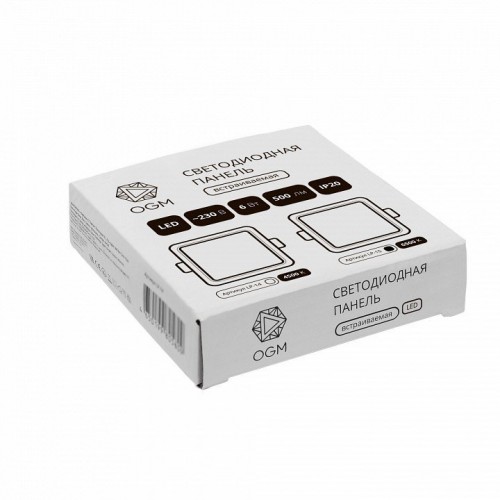 Встраиваемая светодиодная панель OGM LP-15 Встраиваемая светодиодная панель OGM LP-15