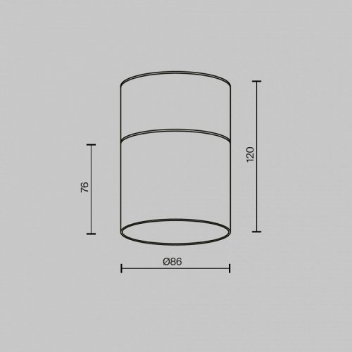 Точечный светильник Maytoni Glory C094CL-GX53-BS Точечный светильник Maytoni Glory C094CL-GX53-BS