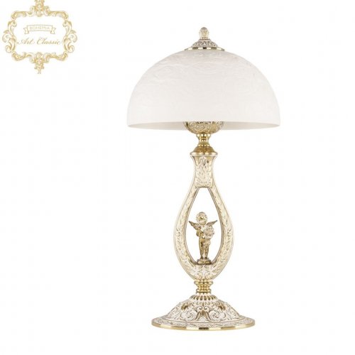 Интерьерная настольная лампа ArtClassic 32.14 32.1400L.30.GW.Rose.FA10M Интерьерная настольная лампа ArtClassic 32.14 32.1400L.30.GW.Rose.FA10M