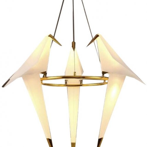 Подвесная люстра DeLight Collection 9165 9165P-3R gold