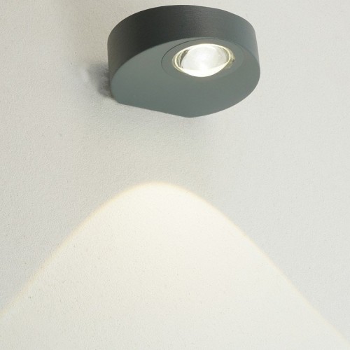 Светодиодный светильник стационарный Feron AL53 2*1W 4000K серый 51142