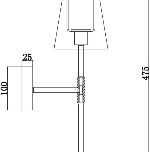 Бра Freya Tida FR5196WL-01CH Бра Freya Tida FR5196WL-01CH