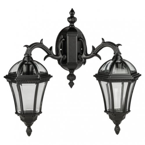 Настенный фонарь Oasis Light уличный ROMA S 95202S 2 15L Bl