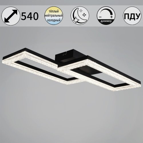 Потолочная люстра  89560-0.3-02B BK