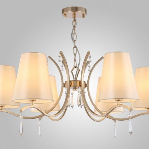 Подвесная люстра Crystal Lux Renata SP6 Gold