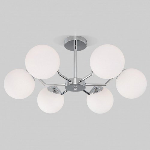 Подвесная люстра Eurosvet Frost 70154/6 хром Подвесная люстра Eurosvet Frost 70154/6 хром