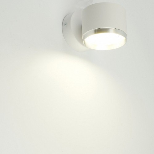 Светильник  настенный Feron HL4598  Barrel DUET 12W, 230V,GX53, белый + хром IP20