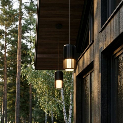 Уличный светильник подвесной Entero 35189/H черный