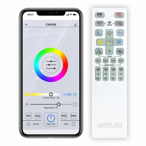 Потолочный светодиодный светильник Citilux Диамант Смарт CL713A40G Потолочный светодиодный светильник Citilux Диамант Смарт CL713A40G