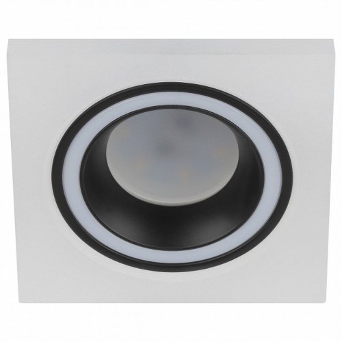 Встраиваемый светильник ЭРА DK91 WH/BK Б0054361 Встраиваемый светильник ЭРА DK91 WH/BK Б0054361