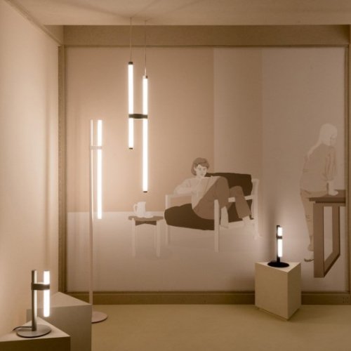 Подвесной светильник Paralela Paralela Vertical 6 black