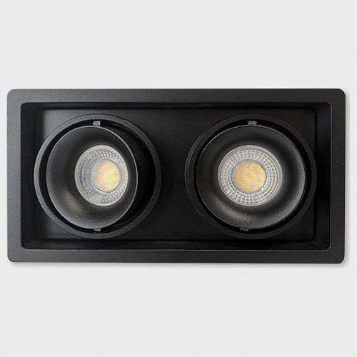 Встраиваемый светильник Italline DE-312 black