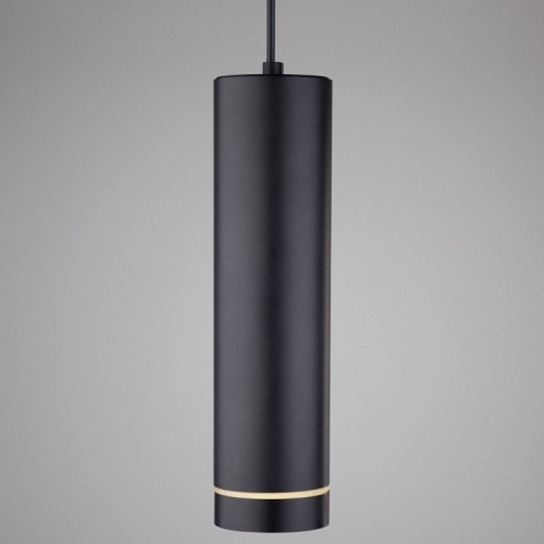 Подвесной светодиодный светильник Elektrostandard Topper DLR023 12W 3000K черный матовый a063930