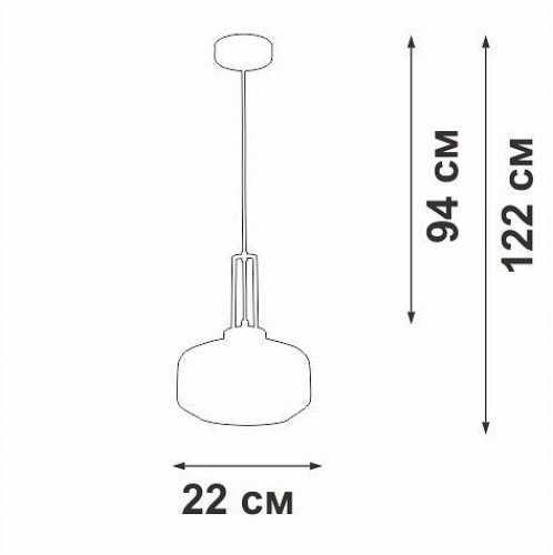 Люстра Vitaluce V2053-1/1S