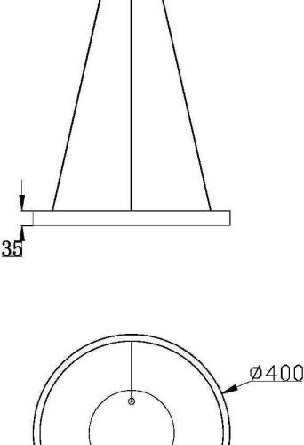 Подвесной светильник Maytoni Rim MOD058PL-L22BS3K Подвесной светильник Maytoni Rim MOD058PL-L22BS3K