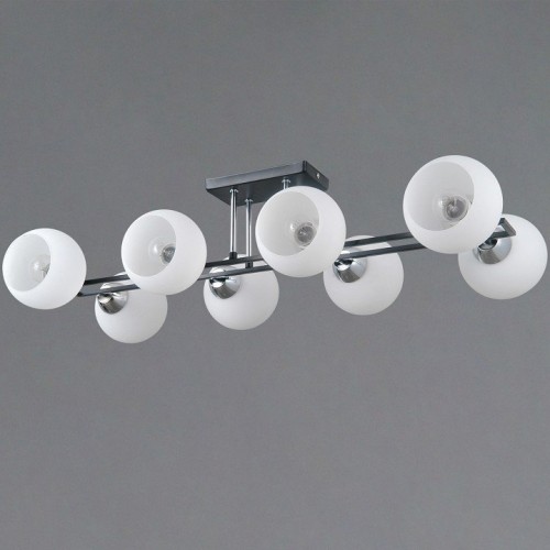 Светильник потолочный Illumico IL0791-8CSQ-25 BK CR TRENTO