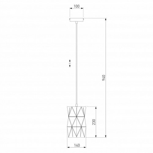 Подвесной светильник Eurosvet Reprise 50145/1 белый Подвесной светильник Eurosvet Reprise 50145/1 белый