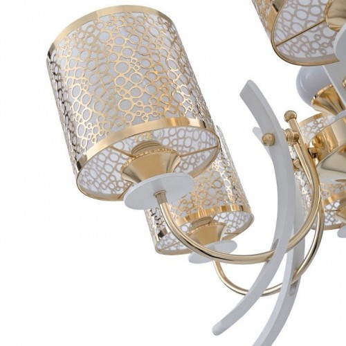 Подвесная люстра Arte Milano Florentia-6067 306067/8 Wh/Gd Подвесная люстра Arte Milano Florentia-6067 306067/8 Wh/Gd