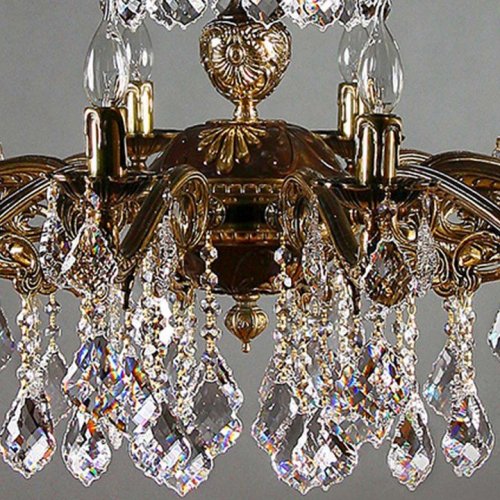 Подвесная люстра Ambiente by Brizzi Leon 2128/12 PB New Leaf Подвесная люстра Ambiente by Brizzi Leon 2128/12 PB New Leaf