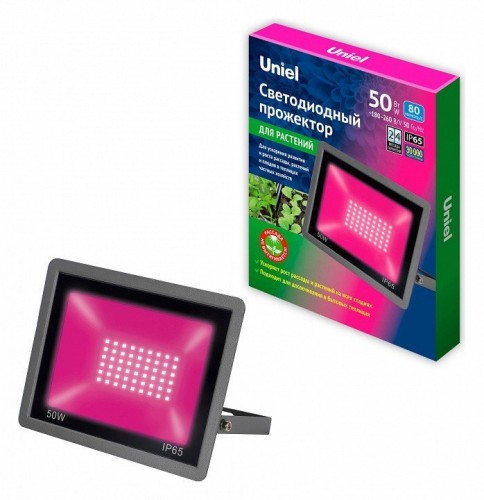 Настенно-потолочный прожектор для растений Uniel ULF-P42 UL-00010384 Настенно-потолочный прожектор для растений Uniel ULF-P42 UL-00010384