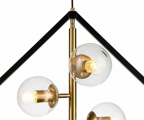 Подвесная люстра Indigo Faccetta 13005/A/4P Black