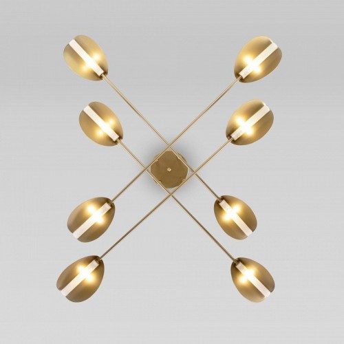 Потолочная люстра Eurosvet Grazia 70148/8 золото Потолочная люстра Eurosvet Grazia 70148/8 золото