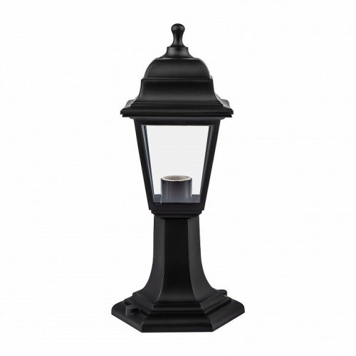 Наземный низкий светильник Эра  НТУ 04-60-001 черный