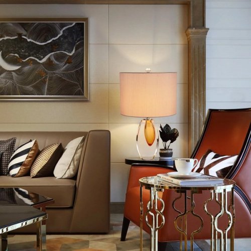 Интерьерная настольная лампа Crystal Table Lamp BRTL3023
