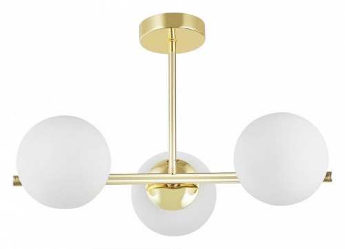 Люстра на штанге Lampit LEDO TP 2011-3 GD Люстра на штанге Lampit LEDO TP 2011-3 GD