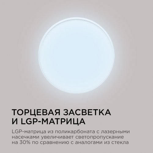 Настенно-потолочный светодиодный светильник Apeyron Spin 18-136 Настенно-потолочный светодиодный светильник Apeyron Spin 18-136