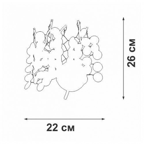 Бра Vitaluce V2832-9/2A