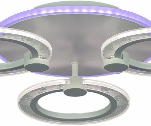 Потолочная светодиодная люстра Reluce 20309-0.3-3+1 WT 57W