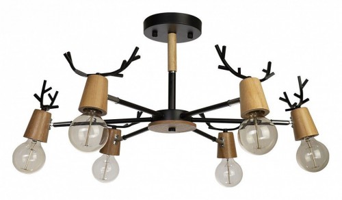 Потолочная люстра Loft IT Sven 10024/6 Black