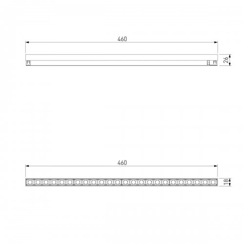 Трековый светильник Elektrostandard Brass Line a071850 Трековый светильник Elektrostandard Brass Line a071850