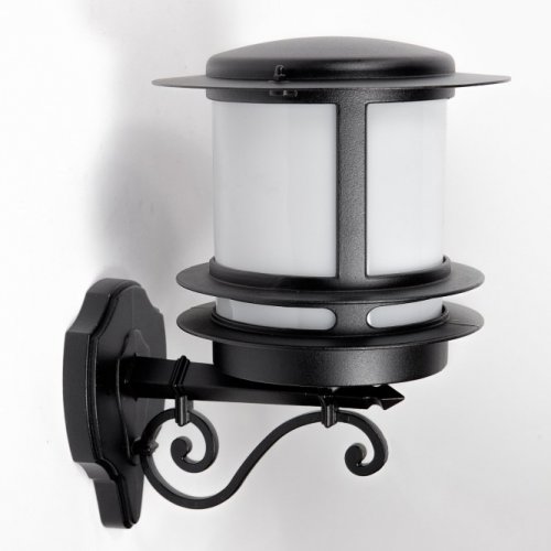 Настенный фонарь уличный Oasis Light TOKIO 68301/02 Bl opal Настенный фонарь уличный Oasis Light TOKIO 68301/02 Bl opal