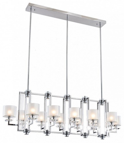 Подвесная люстра Newport 4408+4/S chrome М0064710 Подвесная люстра Newport 4408+4/S chrome М0064710