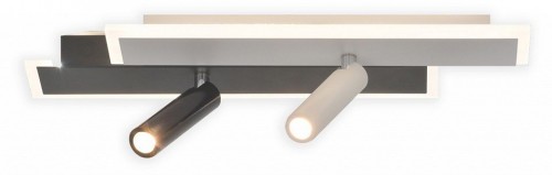 Настенно-потолочный светильник Escada 20047LED 20047SMA/01LED WH/BK