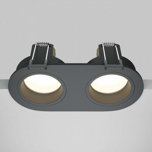 Встраиваемый светильник Maytoni Technical Share DL126-02-GU10-B