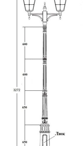 Наземный фонарь QUADRO XXL 79910XXLA E7 Bl Наземный фонарь QUADRO XXL 79910XXLA E7 Bl